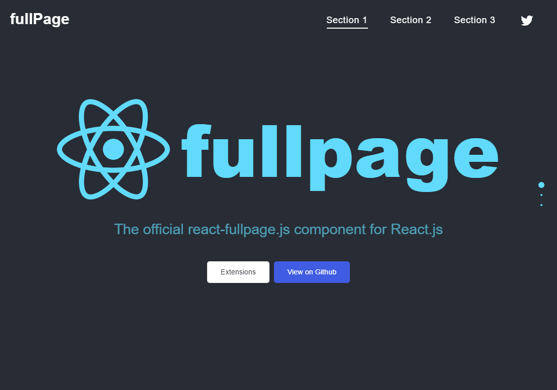 react-fullpage